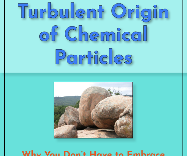 Turbulent Origin of Chemical Particles